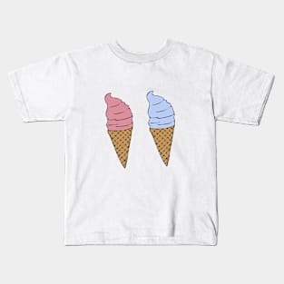 Two ice-creams. Kids T-Shirt